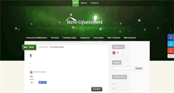Desktop Screenshot of homeenhancement.org